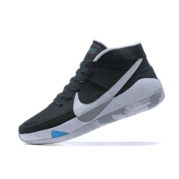 2020 Nike KD 13 Black Grey-Blue Shoes